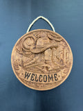 Welcome sign